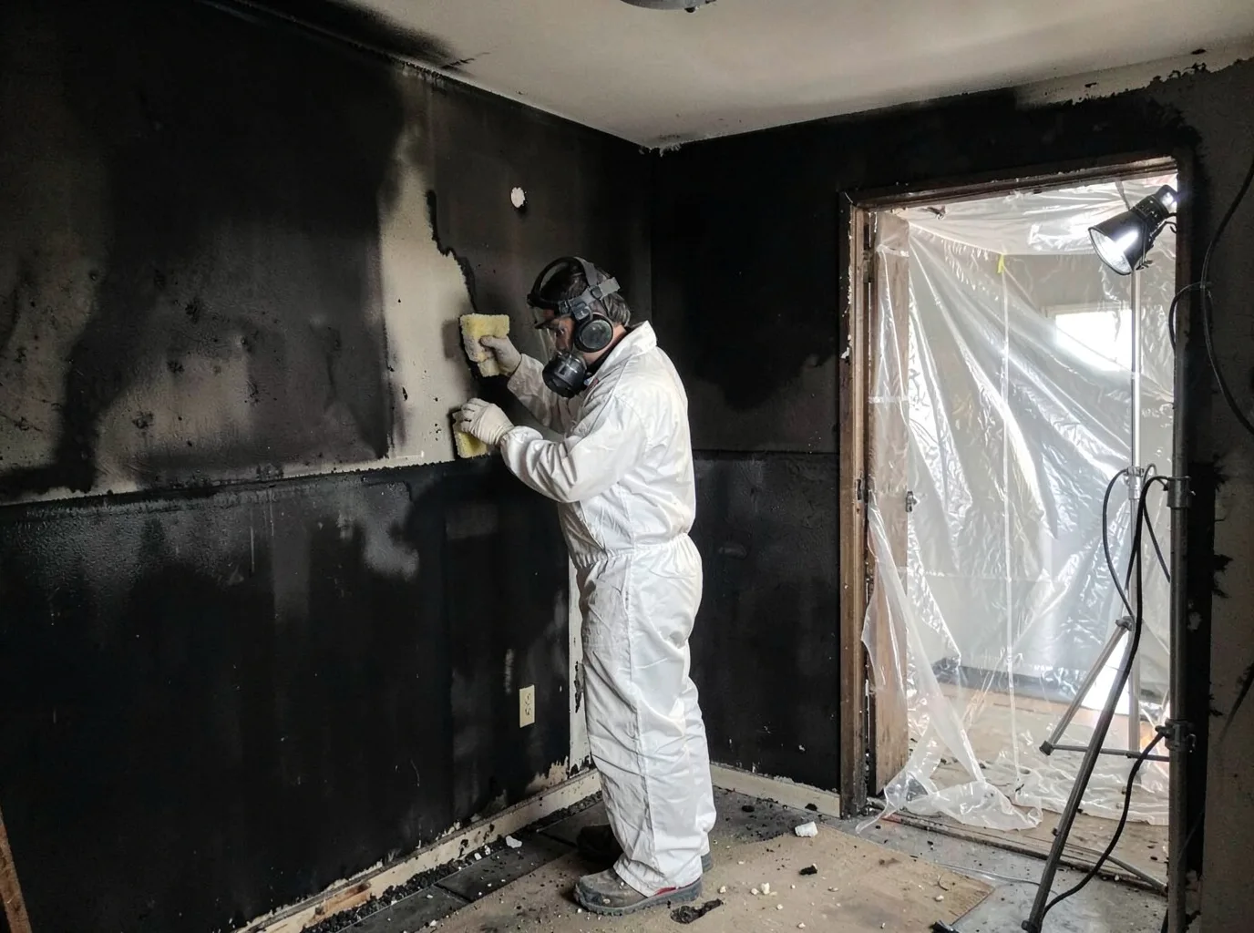 Fire Damage Restoration company in Corona, SD